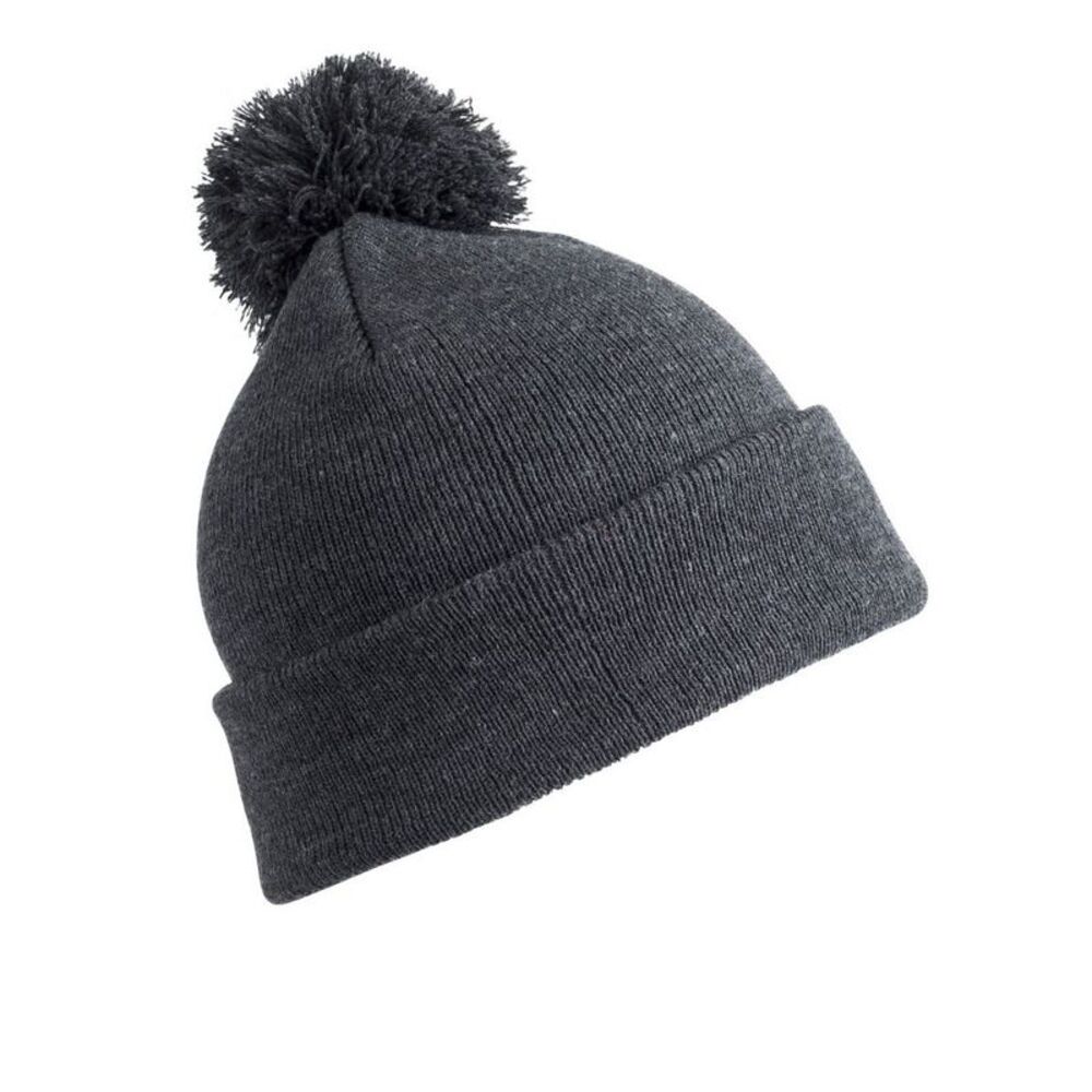 Result Womens/Ladies Winter Essentials Pom Pom Beanie / Gray